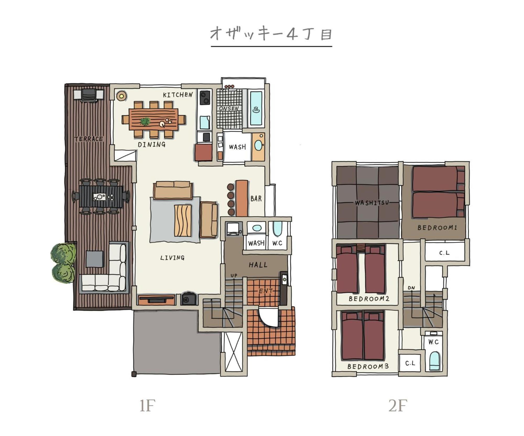 Ozacky Omuro Kogen 4-Chome - Vacation Stay 94005V Ito  Exteriör bild